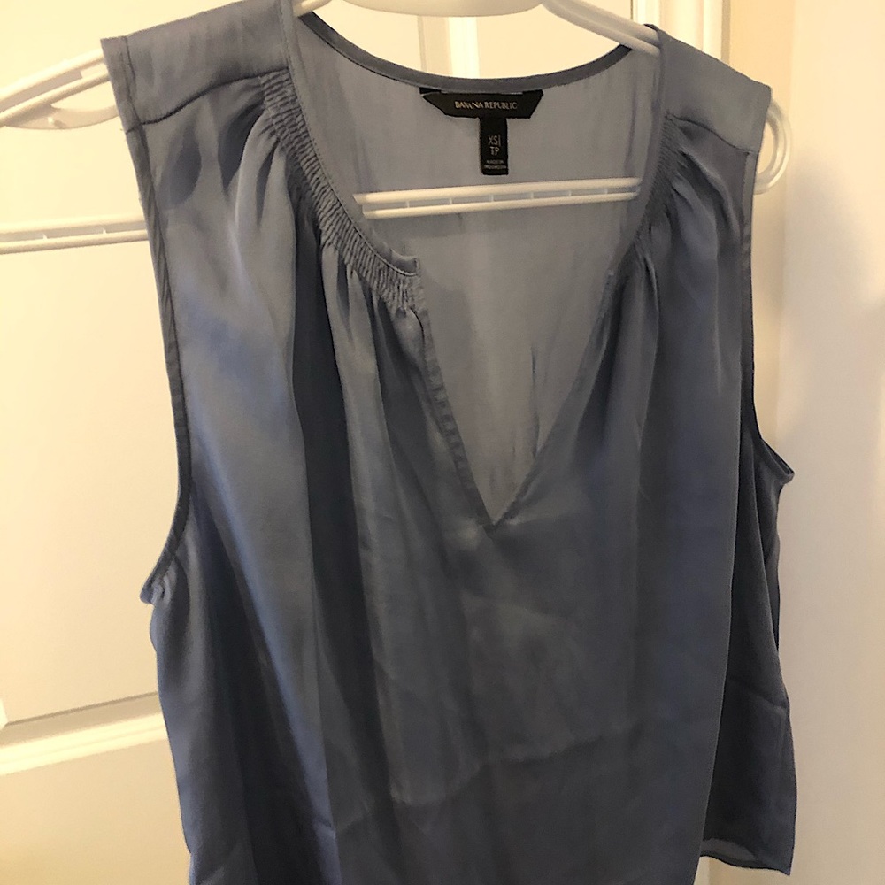 Banana Republic Pretty Blue Blouse